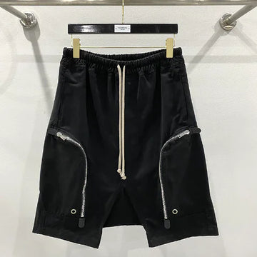 Five-Point Overalls for Versatile Fashion Wear