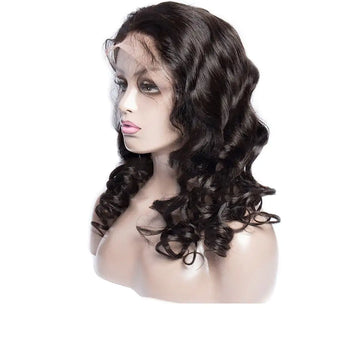 Loose Wave Human Hair Lace Front Full Lace Wig