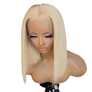 T Shape Lace Wig for Women - Chemical Fiber Headgear