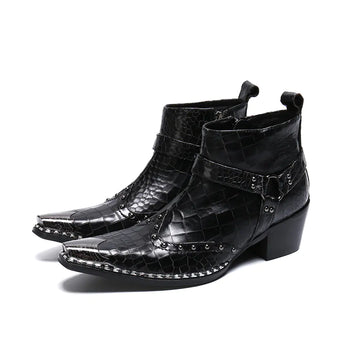 Casual Leather Ankle Boots for Everyday Wear