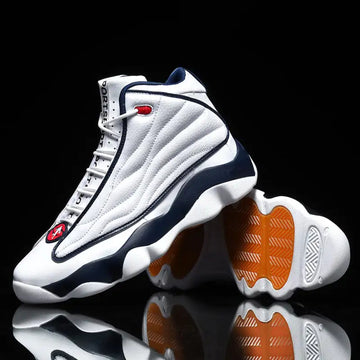 Trendy High-Top Wear-Resistant Basketball Shoes