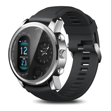 Dual Time Zone Display Smart Watch