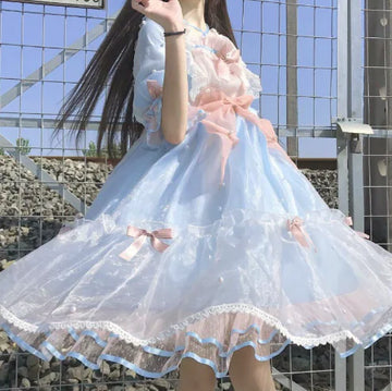 Sweetheart Girl's Retro Lolita Dress for Daily Wear