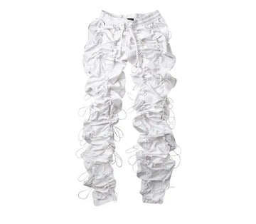 Functional Drawstring Slacks for Everyday Wear