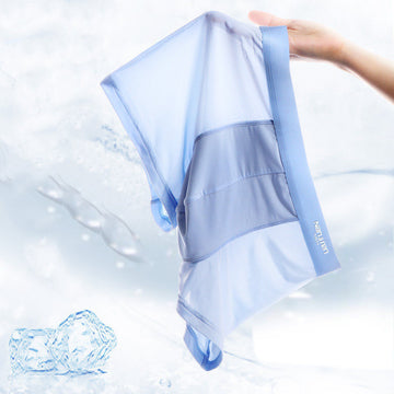 Underpants Ice Silk Graphene Antibacterial Boxers