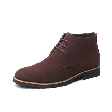 Pointed Casual Leather Boots for Everyday Wear