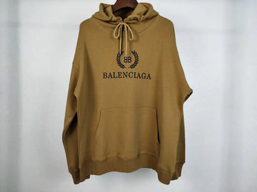 Khaki Hoodie Sweatshirt, Casual Wear
